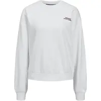 Jack & Jones Carol Rlx Short Sweatshirt Blanc XL Femme