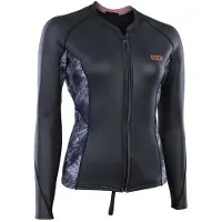 iON Neo Zip Top 2/1 Mm Skin Long Sleeve Full Zip Thermal T-shirt Noir M Femme