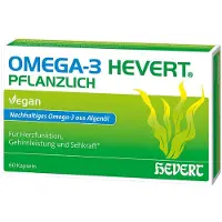 HEVERT Omega-3 Hevert, capsules végétales, 60 capsules