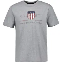 Gant T-Shirt bleu marine / gris chiné / bordeaux / blanc