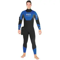 Mares Ice Skin 7 Mm Semi Dry Suit Bleu,Noir L Homme