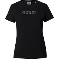 GUESS T-shirt fonctionnel 'Briana' noir / argent
