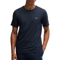 BOSS T-Shirt 'Mix&Match' bleu marine / gris / blanc