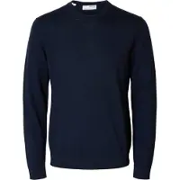 Selected Pull-over 'SLHTRAY' bleu nuit