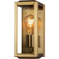 Konstsmide Lampe d'extérieur dorée Carpi