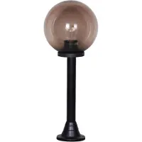 Lyora Lampe boule Bolano 71cm. Fumée sur pied