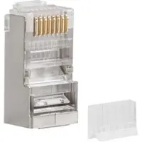 Lanberg PLS-6020 Connecteur de fils RJ-45 en acier inoxydable (FTP, CAT6)