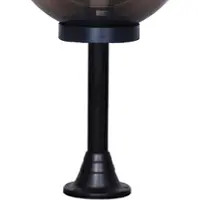 Lyora Lampe globe Bolano 91cm. Fumée sur pied
