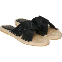 Superdry Cross Strap Sandals Noir EU 37 Femme