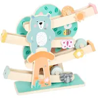 Small Foot Circuit à boules - - Pastel - Beige et vert - 18 mois - Enfant - Mixte