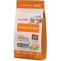 Nature’s Variety Healthy Kitten Wet Cat Food Fish 1 25kg Orange