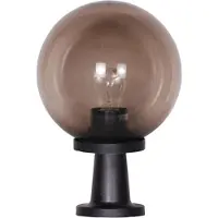 Lyora Lampe ampoule Bolano 48cm. Fumée de piédestal