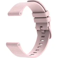 IMoshion Bracelet de sport en silicone avec boucle - Connexion universelle 20 mm - Rose