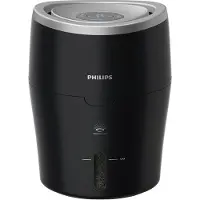 Philips Humidificateur d'air 2000 Series, NanoCloud pour jusqu'à 99% de bactéries en moins, jusqu'à 44 m², noir (HU4814/10)