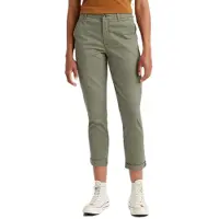 Dockers Weekend Regular Slim Ankle Fit Chino Pants Vert 25 / Extra Long Femme