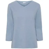 Sea Ranch Kaya 3/4 Sleeve V Neck T-shirt Bleu L Femme