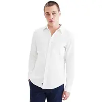 Dockers Slim Orginal Long Sleeve Shirt Blanc M Homme