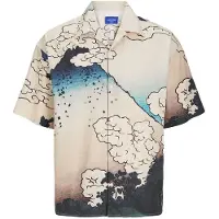 Jack & Jones Tokyo Short Sleeve Shirt Beige S Homme