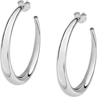 La Petite Story Cerchi 35 Mm Earrings Argenté Femme