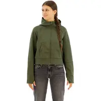 Superdry Sport Tech Relaxed Full Zip Sweatshirt Vert M Femme