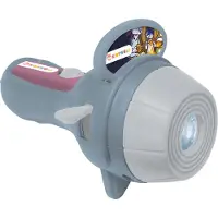 KIDYWOLF Lampe torche projecteur grise avec 3 disques d'images inclus