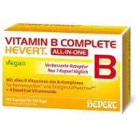 Hevert Arzneimittel GmbH & Co. KG Complément vitaminique B Hevert, gélules tout-en-un, boîte de 120 gélules
