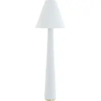 Light & Living Lampe de pied Devia Ø 50cm - bouclé - beige