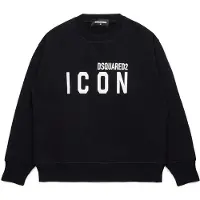 Dsquared2 Kids Dq2667 Sweatshirt Noir 8 Years Enfants