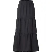 Pieces Sikka Long Skirt Noir M Femme