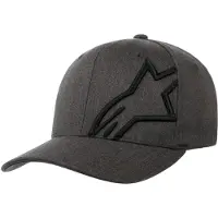 Alpinestars Casquette Corp Shift 2 Curved Bill Dk Heather Gray Black, Taille: L/XL