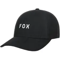 FOX Racing Casquette à visière incurvée, logo noir
