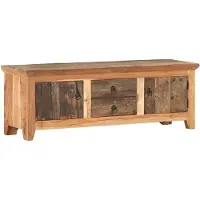 vidaXL Armoire TV 120x30x40 cm Acacia et bois massif recyclé