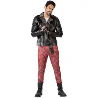Atosa Punky 80s Costume Noir XS-S Enfants