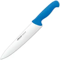 Arcos Couteau de chef couleur - Prof 292223 en acier inoxydable Nitrum et mangue polypropylène ergonomique et 25 cm de lame, vitrine
