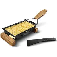 Boska Partyclette Oslo - Set à raclette - Chêne - Revêtement antiadhésif