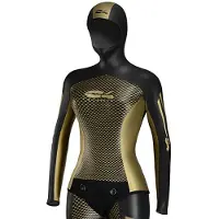 C4 Freediving Aurea 5 Mm Woman Freediving Jacket Noir 3 Femme