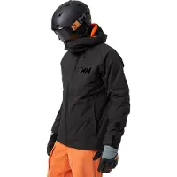 Helly Hansen Powderface, manteau de ski, hommes, noir