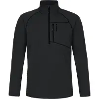Protest Kody Half Zip Long Sleeve T-shirt Noir,Gris XS Homme