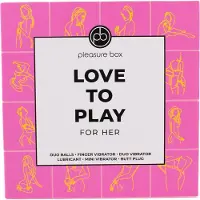 Vuxen Pleasure Box Love To Play set d’accessoires érotiques
