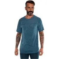 Trangoworld Bozen Short Sleeve T-shirt Bleu M Homme