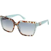 Guess Marciano Gm00012 Woman Sunglasses Vert Gradient Blue Femme