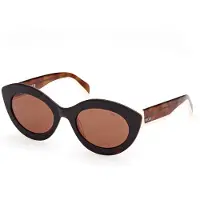 Pucci Ep0203 Woman Sunglasses Marron Femme
