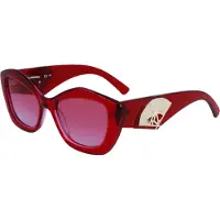 Karl Lagerfeld Kl6127s Woman Sunglasses Rouge Bright Red 5/CAT2 Femme