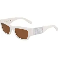 Karl Lagerfeld 6141s Woman Sunglasses Clair White 5/CAT2 Femme