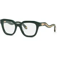 Roberto Cavalli Vrc071 Woman Glasses Vert Femme