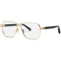 Philipp Plein Lunettes de Vue VPP114M 58/13/140 Oro rose' lucido Metallo MAN VPP114M