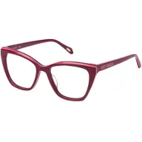 Just cavalli Lunettes de Vue VJC084V 53/17/140 Bordeaux multilayer Acetato WOMAN VJC084V