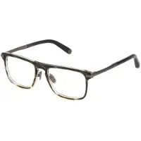 Philipp Plein Monture de lunettes homme BRUN PHILIPP PLEIN VPP019M-5309N3-21G Ø 53 mm