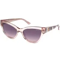 GUESS Gu00112 Woman Polarized Sunglasses Doré Femme