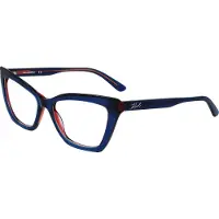 Karl Lagerfeld Lunettes de Vue KL6063 54/17/140 Blue trilayer Zyl WOMAN KL6063
